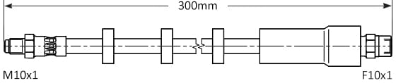 BRAKE FLEXIBLE HOSE
