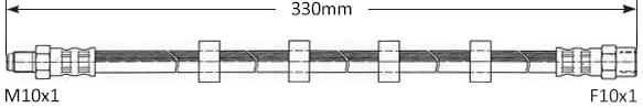 BRAKE FLEXIBLE HOSE