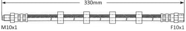 BRAKE FLEXIBLE HOSE