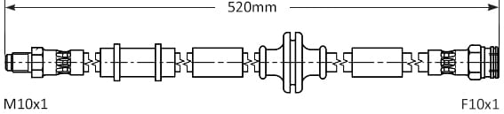 BRAKE FLEXIBLE HOSE