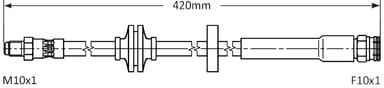 BRAKE FLEXIBLE HOSE