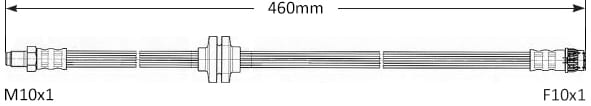 BRAKE FLEXIBLE HOSE
