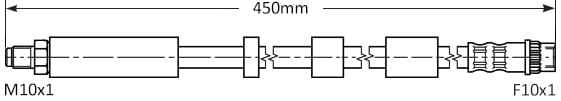 BRAKE FLEXIBLE HOSE