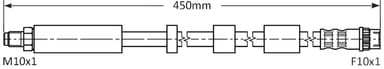 BRAKE FLEXIBLE HOSE