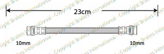 BRAKE FLEXIBLE HOSE