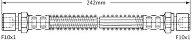 BRAKE FLEXIBLE HOSE