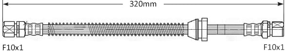 BRAKE FLEXIBLE HOSE