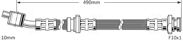 BRAKE FLEXIBLE HOSE