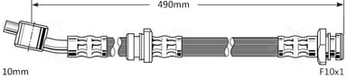 BRAKE FLEXIBLE HOSE