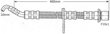 BRAKE FLEXIBLE HOSE