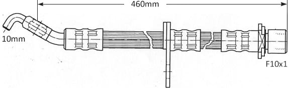 BRAKE FLEXIBLE HOSE