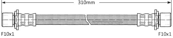 BRAKE FLEXIBLE HOSE