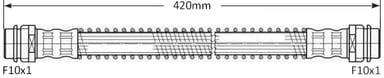 BRAKE FLEXIBLE HOSE