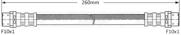 BRAKE FLEXIBLE HOSE