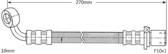 BRAKE FLEXIBLE HOSE