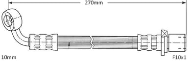 BRAKE FLEXIBLE HOSE