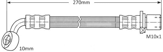 BRAKE FLEXIBLE HOSE