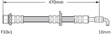 BRAKE FLEXIBLE HOSE