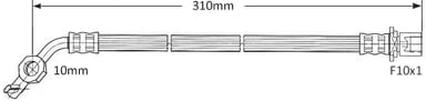 BRAKE FLEXIBLE HOSE