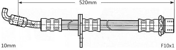 BRAKE FLEXIBLE HOSE