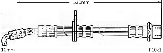 BRAKE FLEXIBLE HOSE