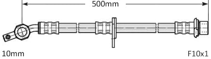 BRAKE FLEXIBLE HOSE