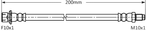 BRAKE FLEXIBLE HOSE