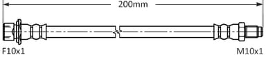 BRAKE FLEXIBLE HOSE