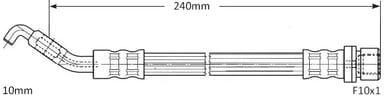 BRAKE FLEXIBLE HOSE