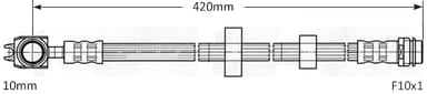 BRAKE FLEXIBLE HOSE