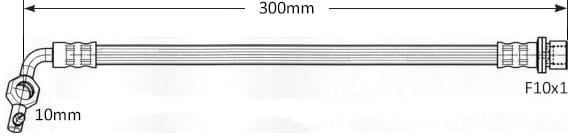 BRAKE FLEXIBLE HOSE