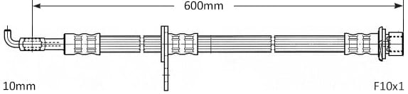 BRAKE FLEXIBLE HOSE
