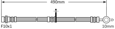 BRAKE FLEXIBLE HOSE