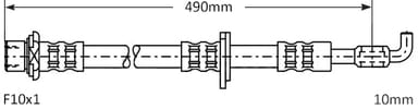 BRAKE FLEXIBLE HOSE