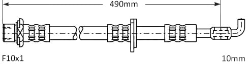 BRAKE FLEXIBLE HOSE