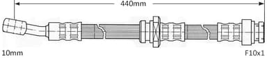 BRAKE FLEXIBLE HOSE
