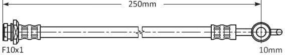 BRAKE FLEXIBLE HOSE