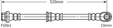 BRAKE FLEXIBLE HOSE