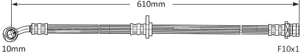 BRAKE FLEXIBLE HOSE