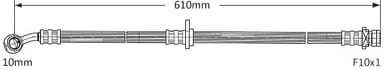 BRAKE FLEXIBLE HOSE