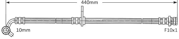 BRAKE FLEXIBLE HOSE