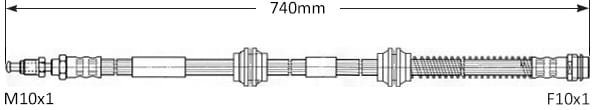 BRAKE FLEXIBLE HOSE
