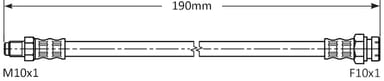 BRAKE FLEXIBLE HOSE