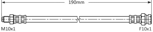 BRAKE FLEXIBLE HOSE