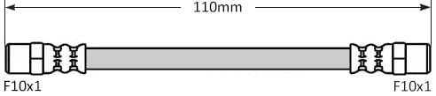 BRAKE FLEXIBLE HOSE