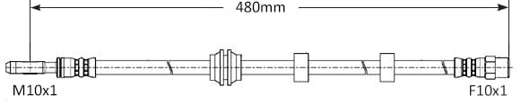 BRAKE FLEXIBLE HOSE