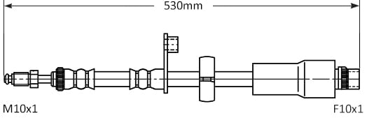 BRAKE FLEXIBLE HOSE