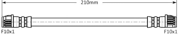 BRAKE FLEXIBLE HOSE