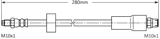 BRAKE FLEXIBLE HOSE