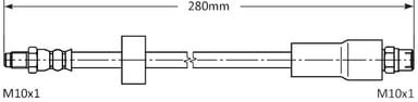 BRAKE FLEXIBLE HOSE